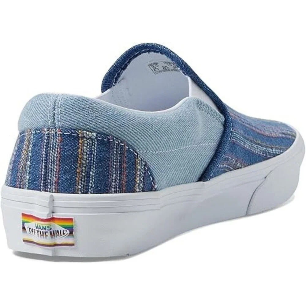 Vans Together As Ourselves Classic VN000BVZCYL Mens 3.5 Blue Casual Shoes TF5149